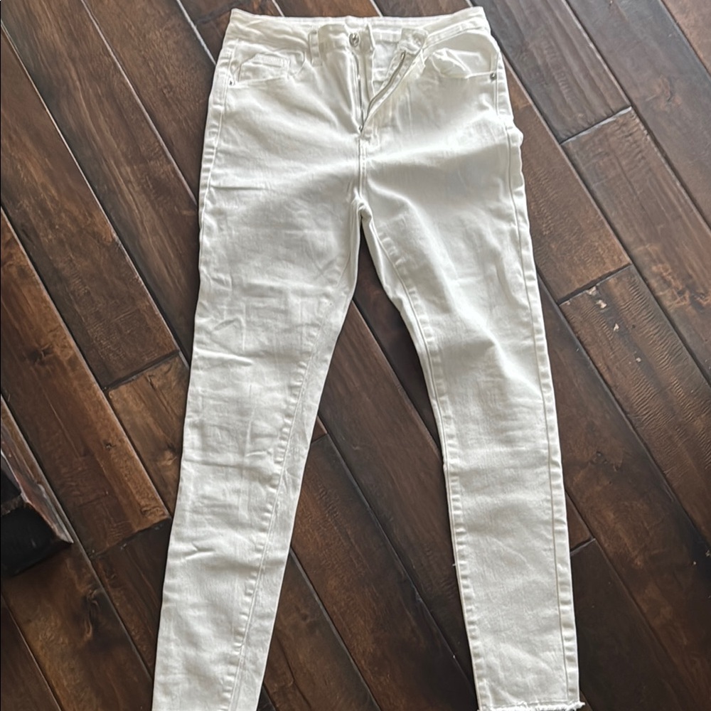 Women's Cream Jeans